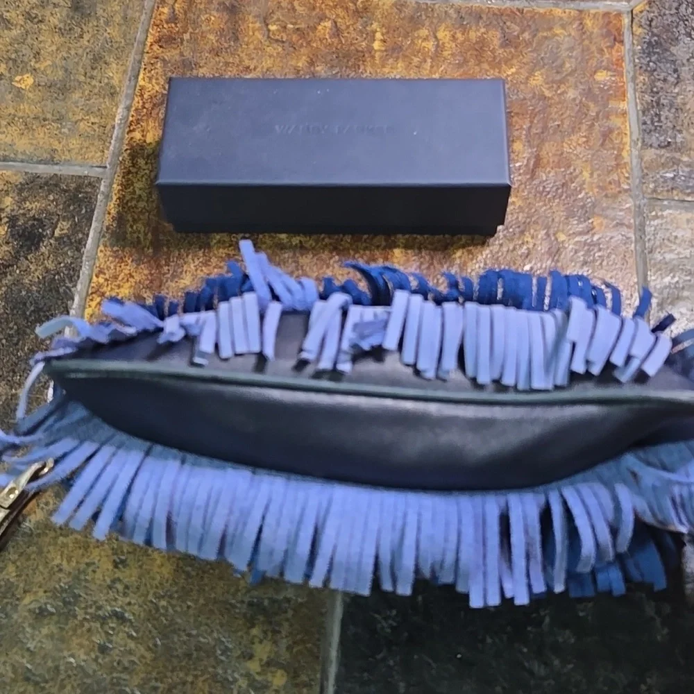 Tory Burch Blue Wristlet - Picture 5 of 7